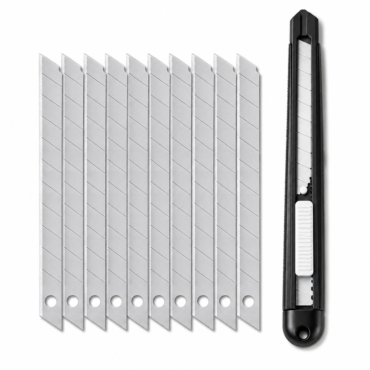 9mm Utility Knife Set – 10 Blades Included